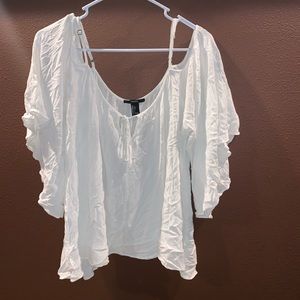 Off the shoulder boho top